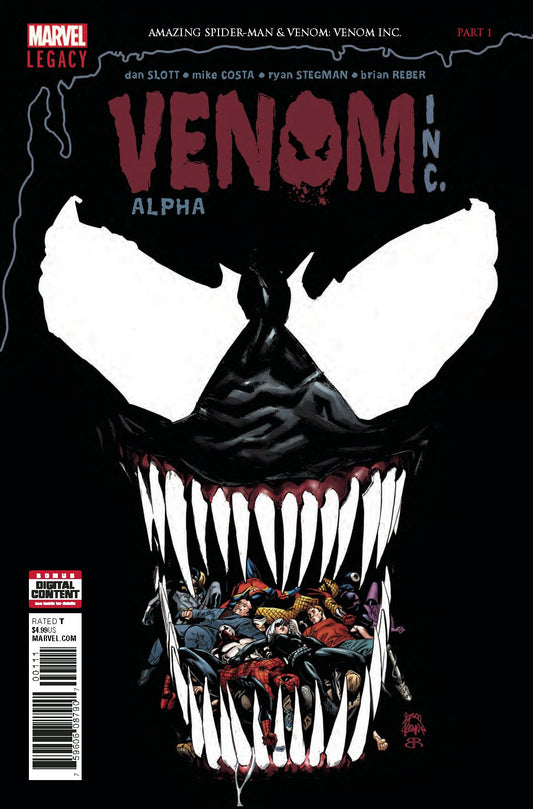 AMAZING SPIDER-MAN VENOM INC ALPHA #1 (OF 1) LEG COVER
