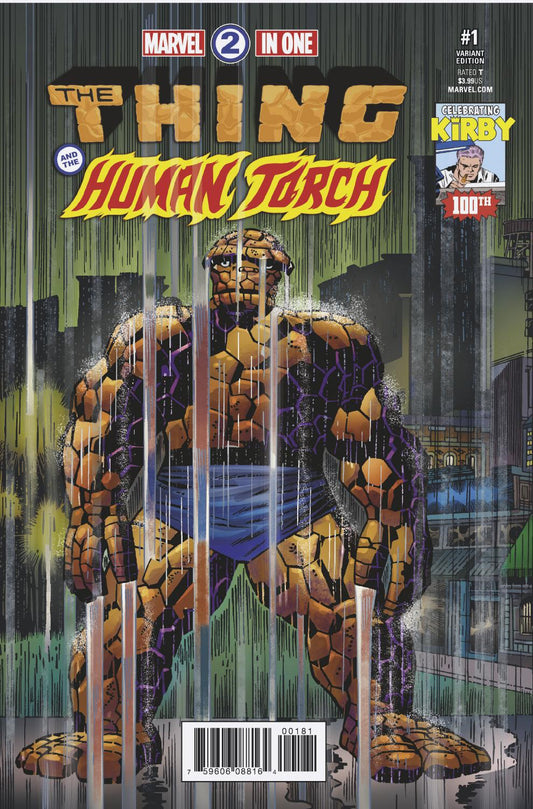 MARVEL TWO-IN-ONE #1 KIRBY 100TH VAR LEG COVER