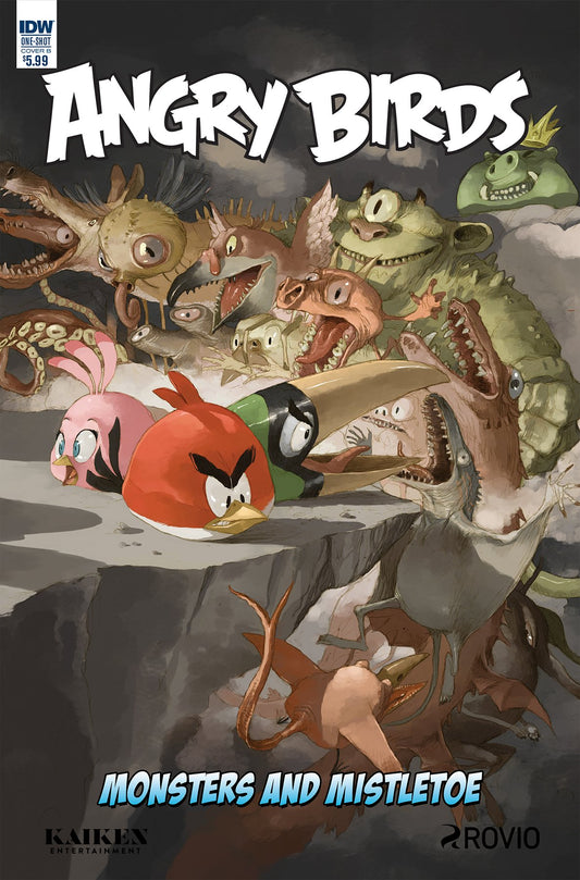ANGRY BIRDS COMICS QUARTERLY CVR B SANDOVAL COVER