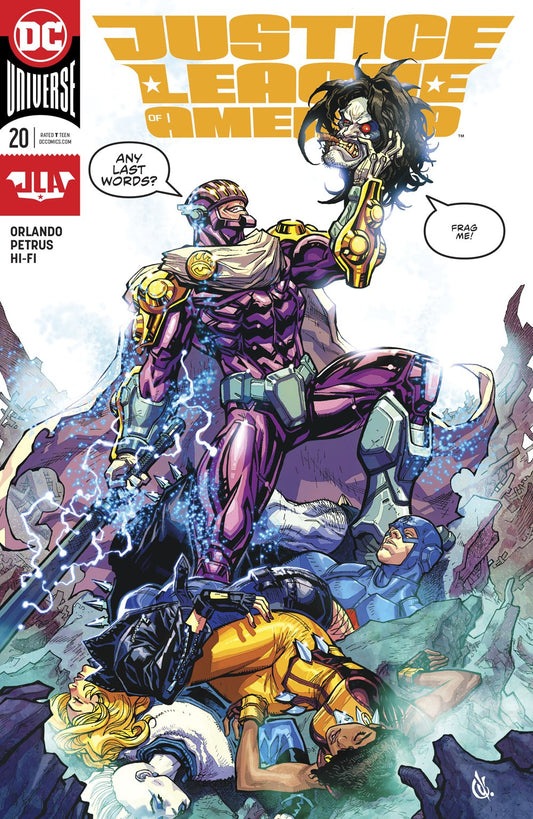 JUSTICE LEAGUE OF AMERICA #20 COVER