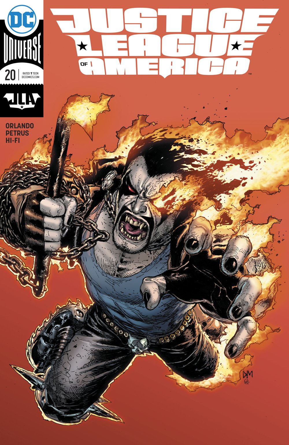 JUSTICE LEAGUE OF AMERICA #20 VAR ED COVER