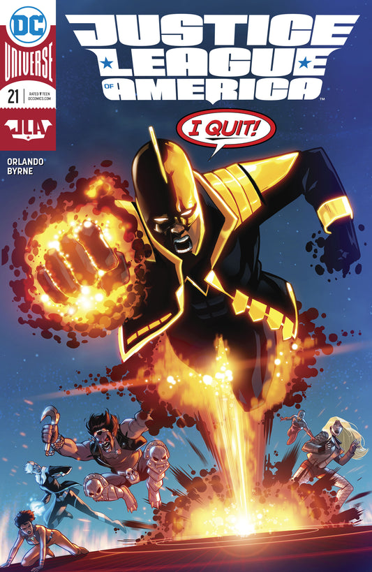 JUSTICE LEAGUE OF AMERICA #21 COVER