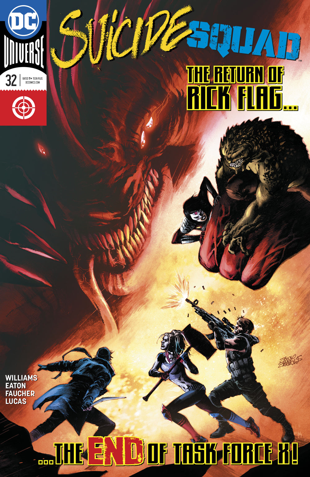 SUICIDE SQUAD #32 COVER