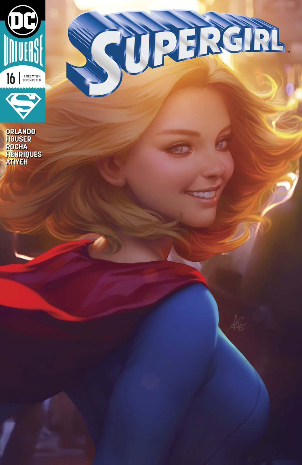 SUPERGIRL #16 VAR ED COVER