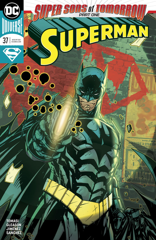 SUPERMAN #37 VAR ED (SONS OF TOMORROW) COVER