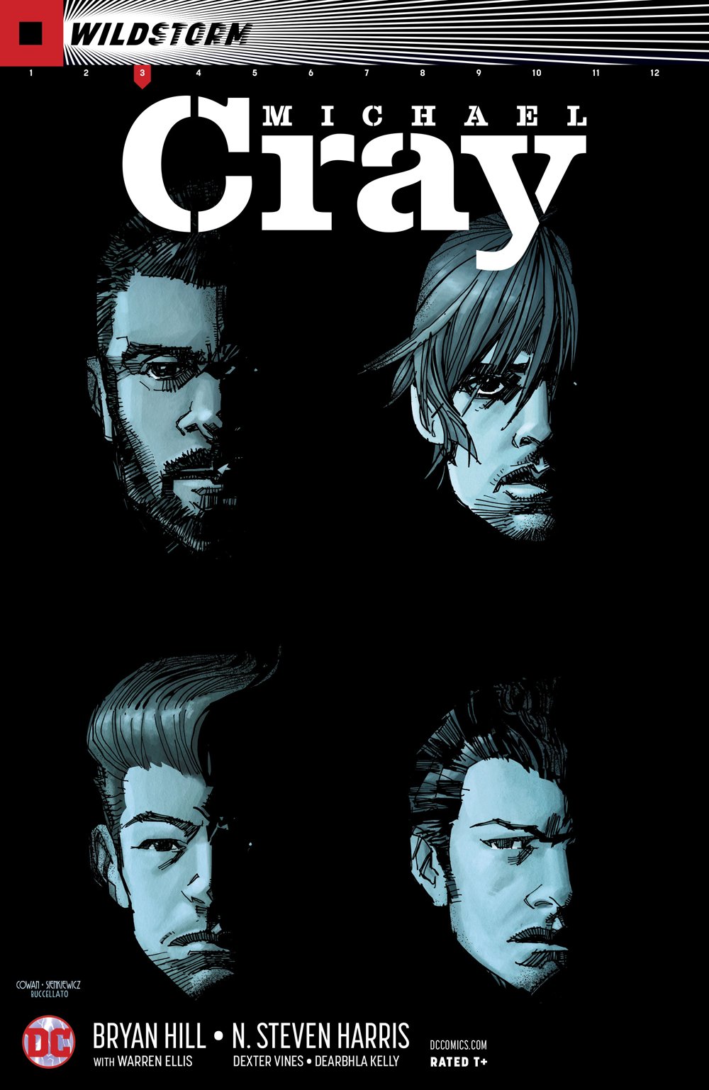 WILDSTORM MICHAEL CRAY #3 COVER
