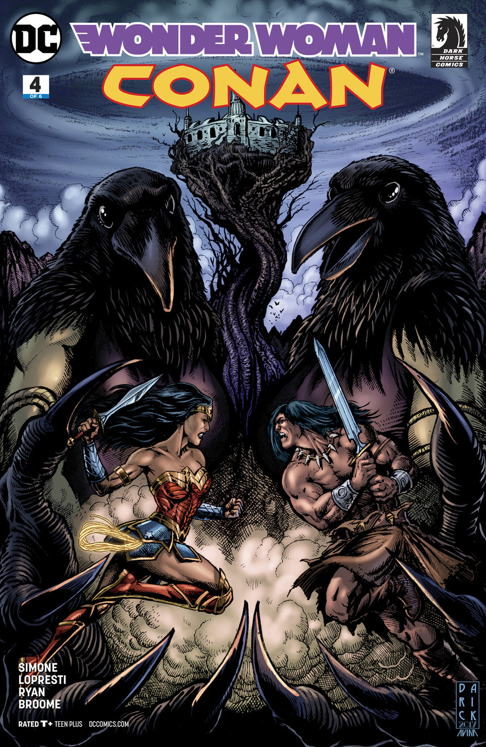 WONDER WOMAN CONAN #4 (OF 6) COVER