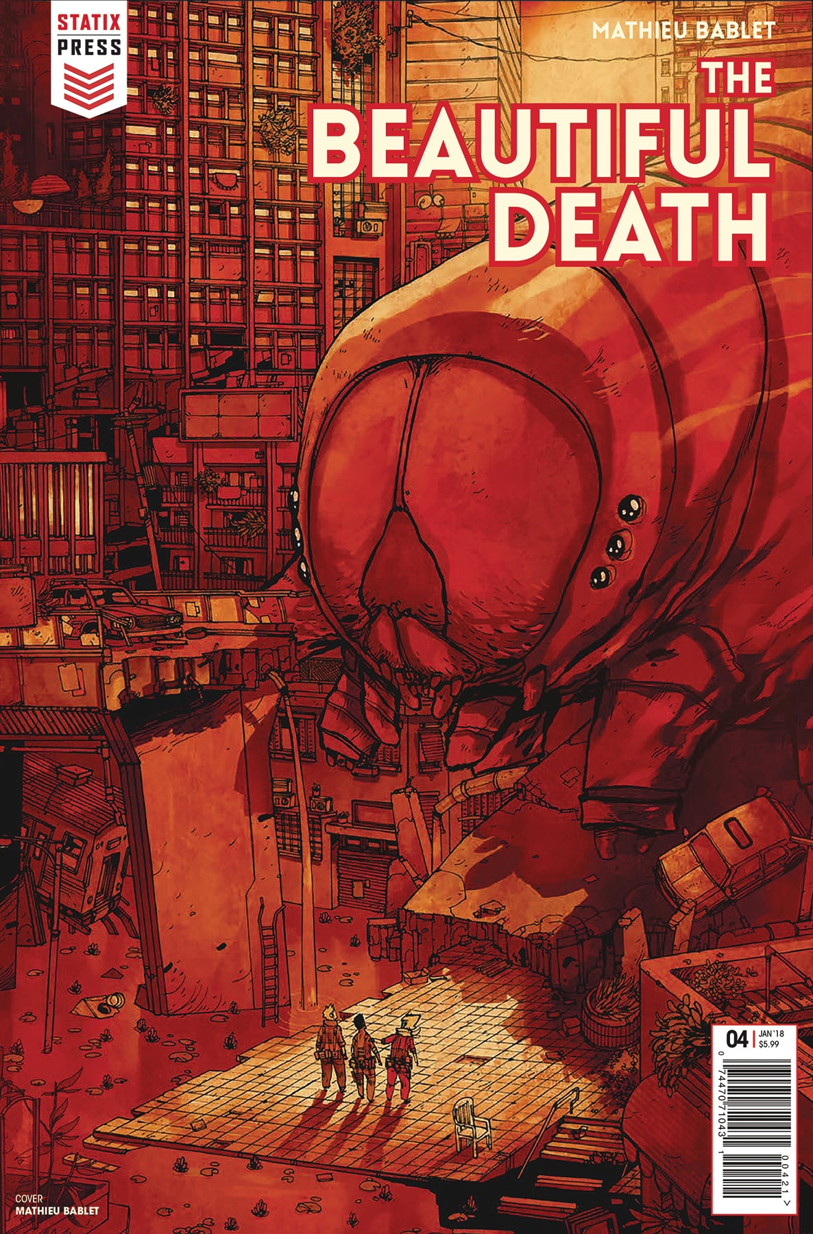 THE BEAUTIFUL DEATH (STATIX) #4 (OF 5) COVER