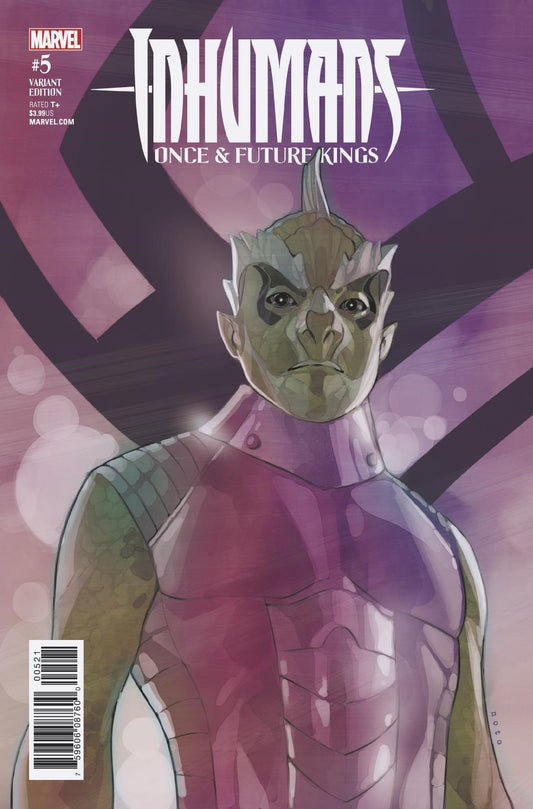 INHUMANS ONCE FUTURE KINGS #5 (OF 5) NOTO CHARACTER VAR COVER