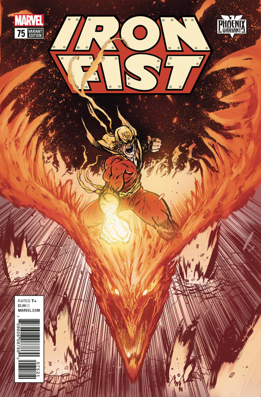 IRON FIST #75 JOHNSON PHOENIX VAR LEG COVER