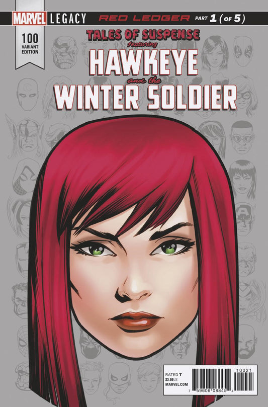 TALES OF SUSPENSE #100 MCKONE LEGACY HEADSHOT VAR LEG COVER