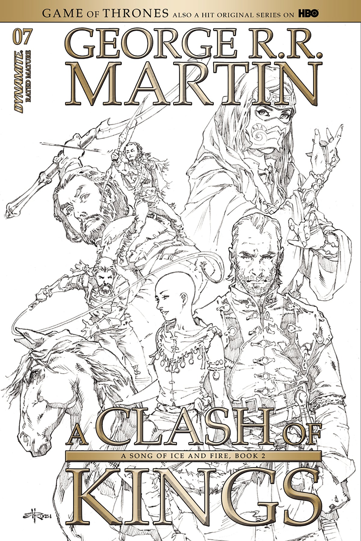 GAME OF THRONES CLASH OF KINGS #7 CVR B RUBI (MR) COVER