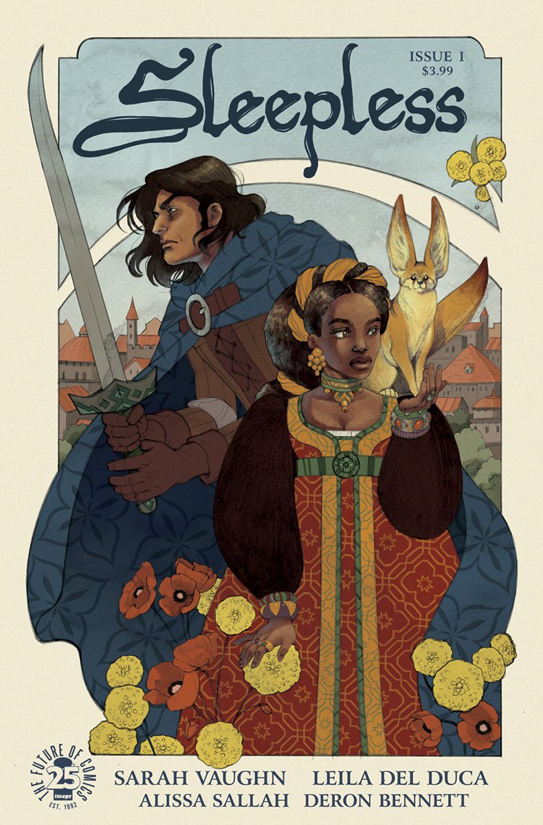 SLEEPLESS #1 CVR A DEL DUCA & SALLAH COVER