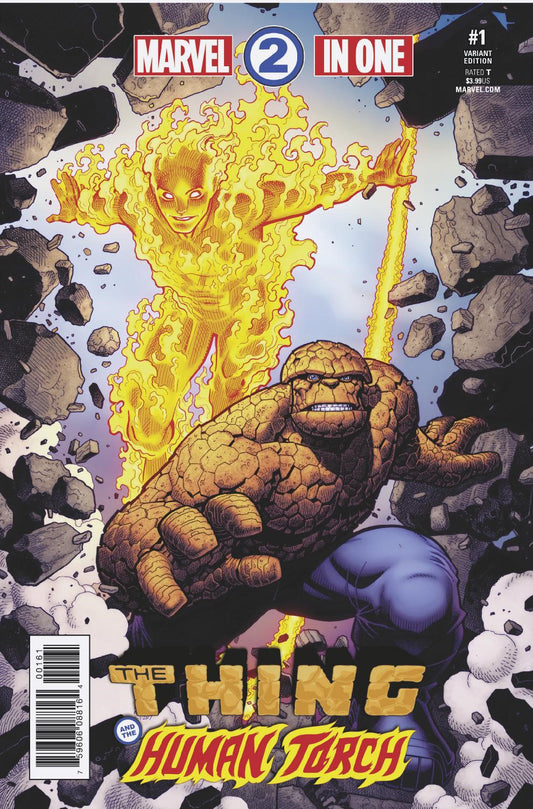 MARVEL TWO-IN-ONE #1 ARTHUR ADAMS VAR LEG COVER