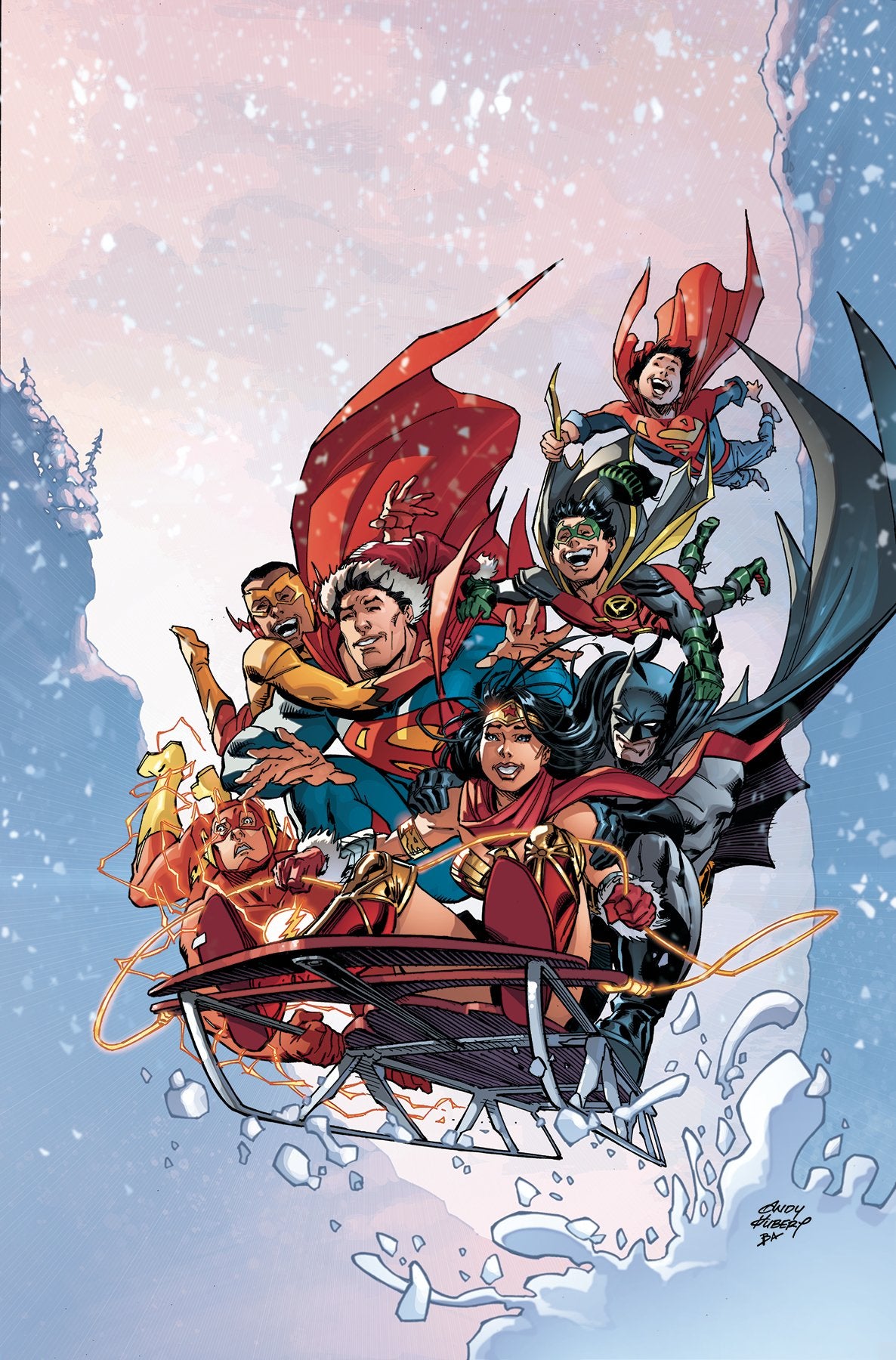 DC UNIVERSE HOLIDAY SPECIAL 2017 #1 COVER