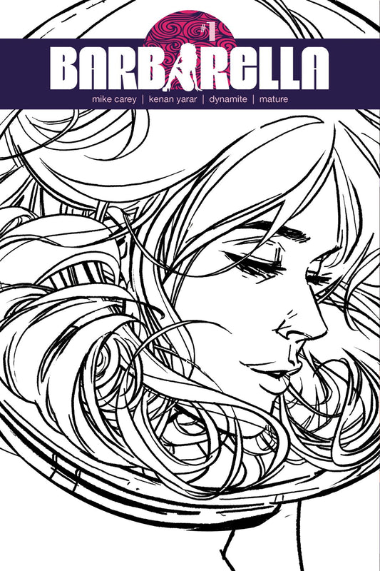 BARBARELLA #1 CVR K 20 COPY WU B&W INCV (NET) (MR) COVER