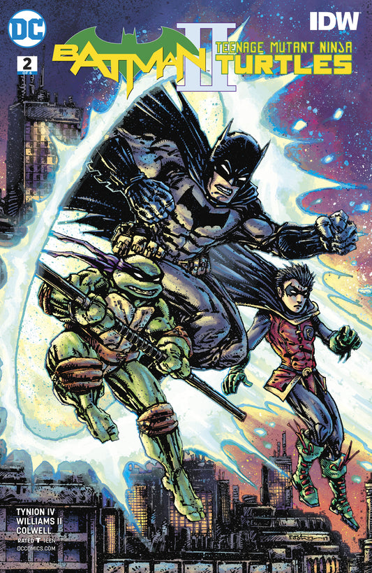 BATMAN TEENAGE MUTANT NINJA TURTLES II #2 (OF 6) VAR ED COVER