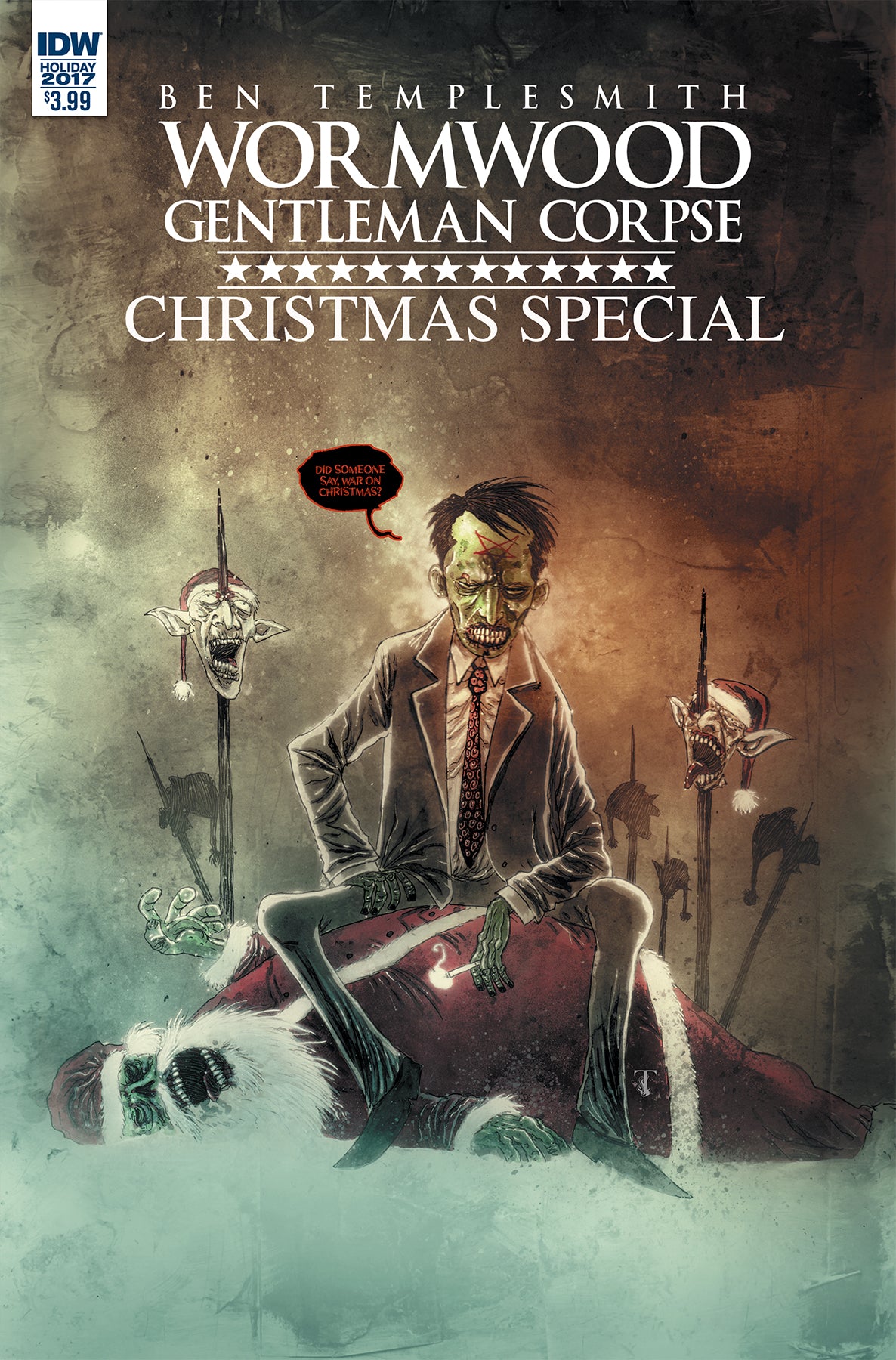 WORMWOOD GENTLEMAN CORPSE CHRISTMAS SPEC CVR B TEMPLESMITH COVER