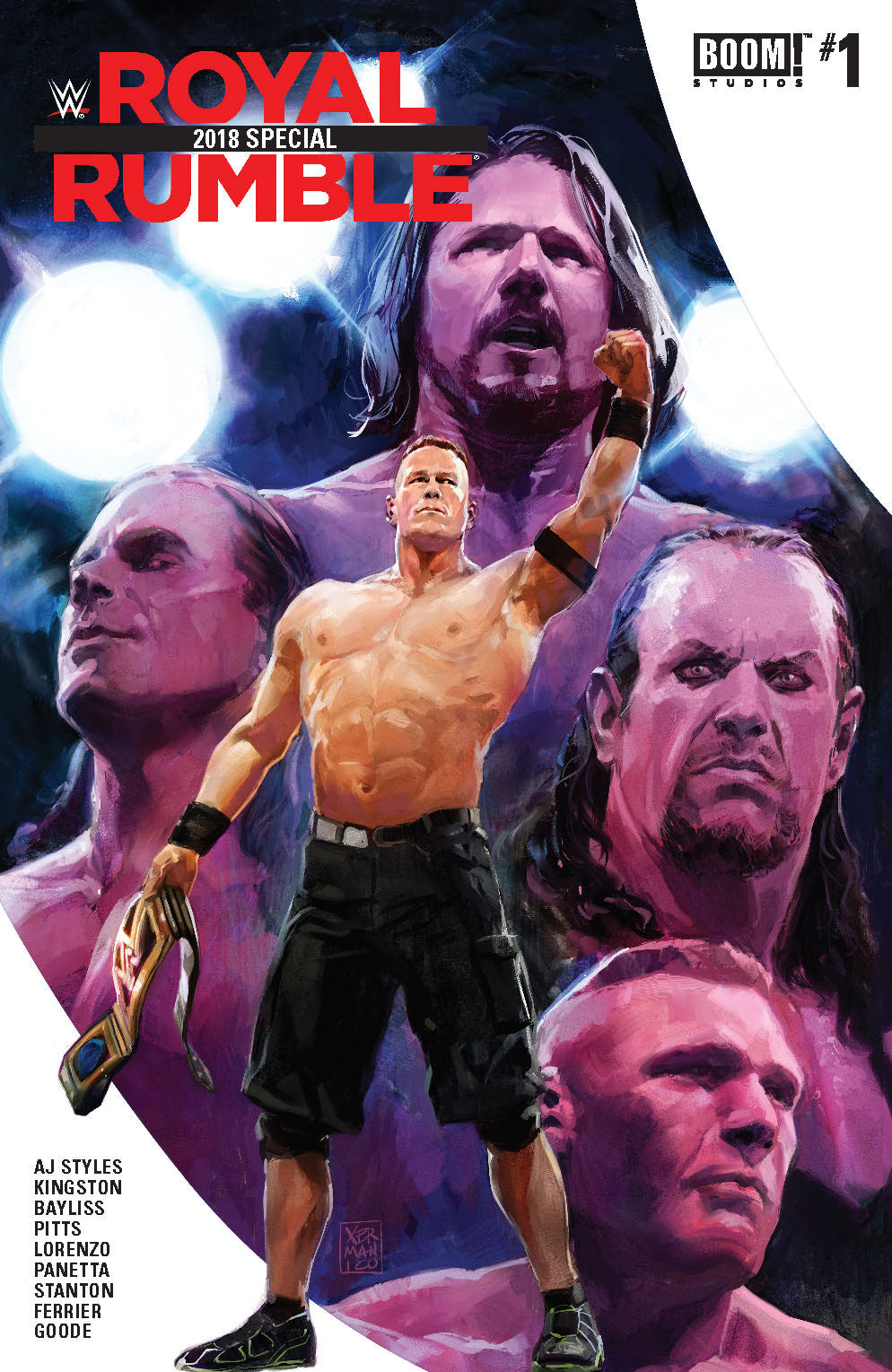 WWE ROYAL RUMBLE 2018 SPECIAL #1 COVER