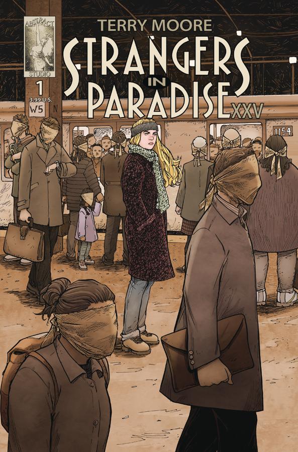 STRANGERS IN PARADISE XXV #1 COVER