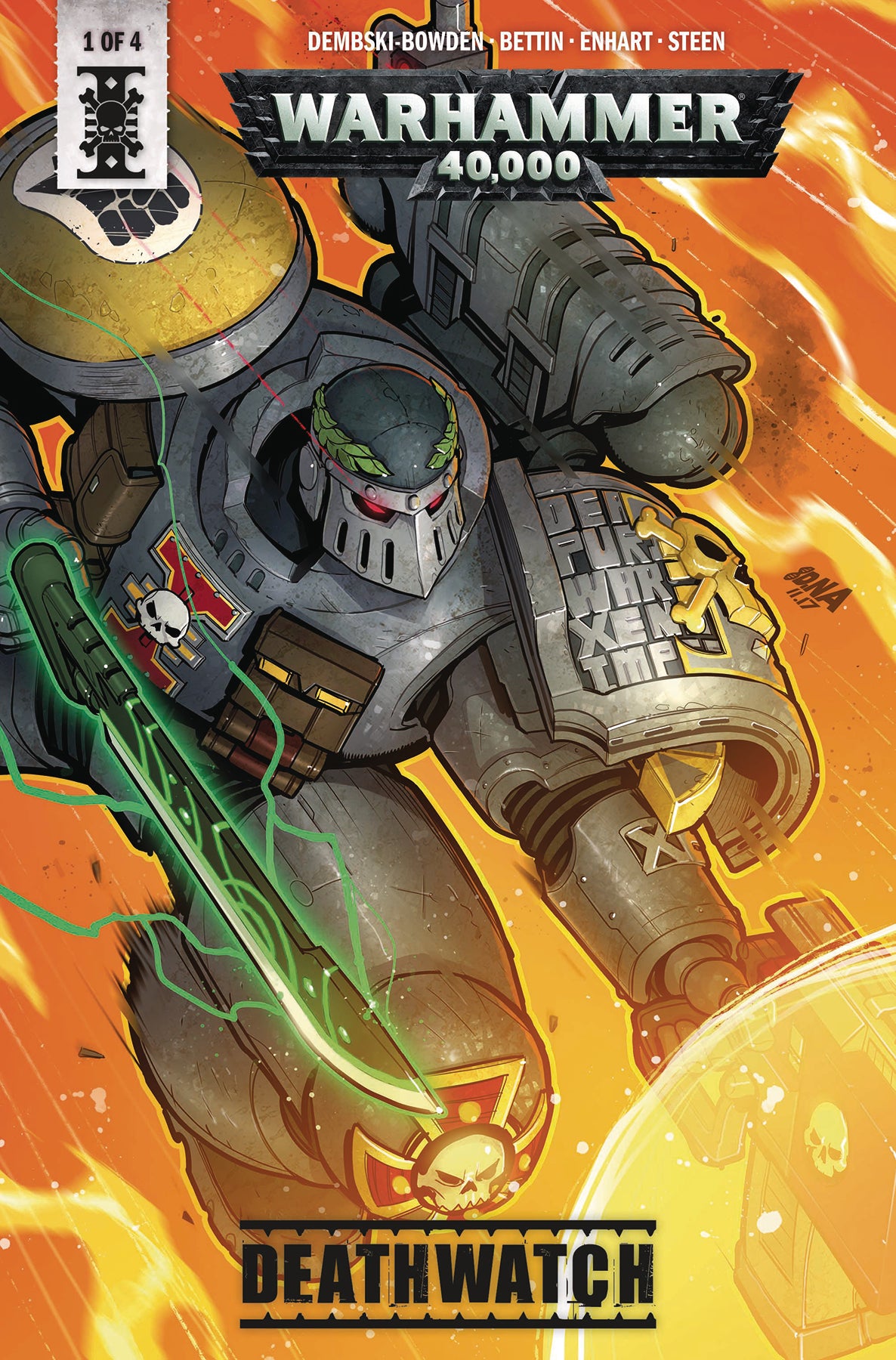 WARHAMMER 40000 DEATHWATCH #1(OF 4) CVR A NAKAYAMA COVER