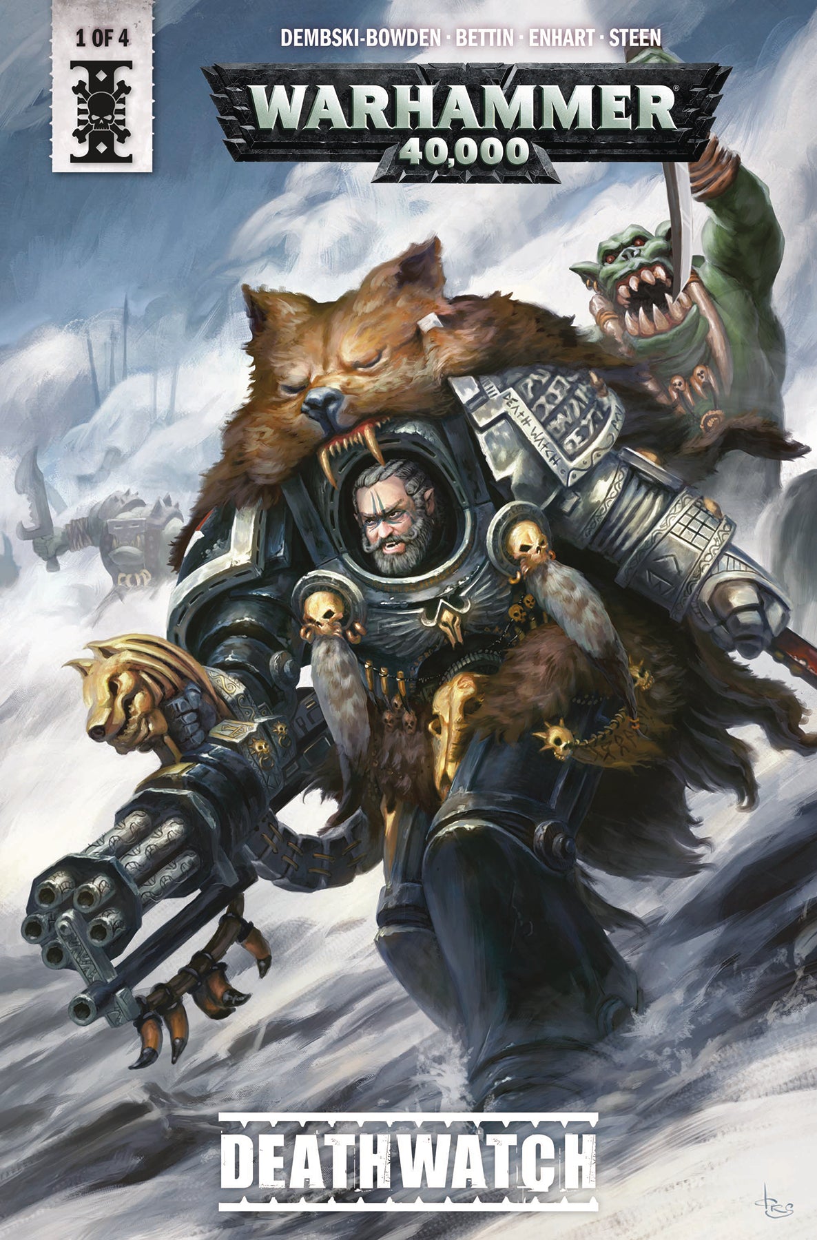 WARHAMMER 40000 DEATHWATCH #1(OF 4) CVR B SVENDSON COVER