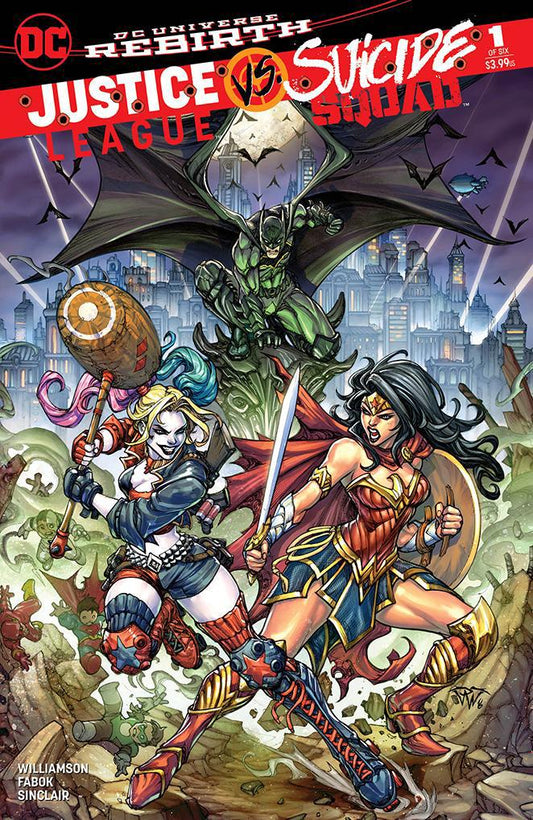 LCSD 2017 JUSTICE LEAGUE VS SUICIDE SQUAD #1 COVER