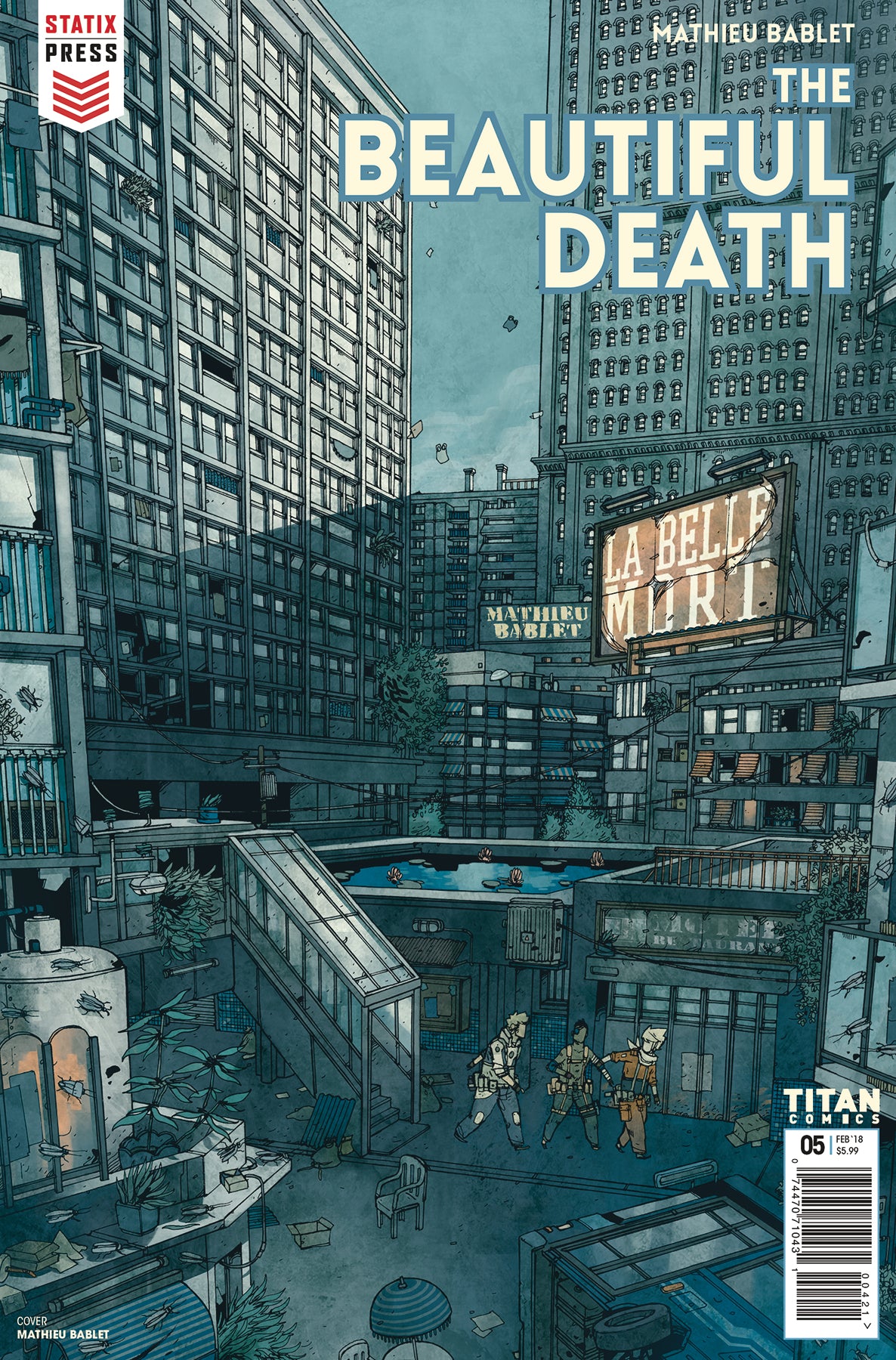 THE BEAUTIFUL DEATH (STATIX) #5 (OF 5) COVER