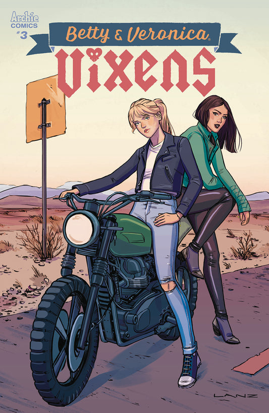 BETTY AND VERONICA VIXENS #3 CVR B LANZ COVER