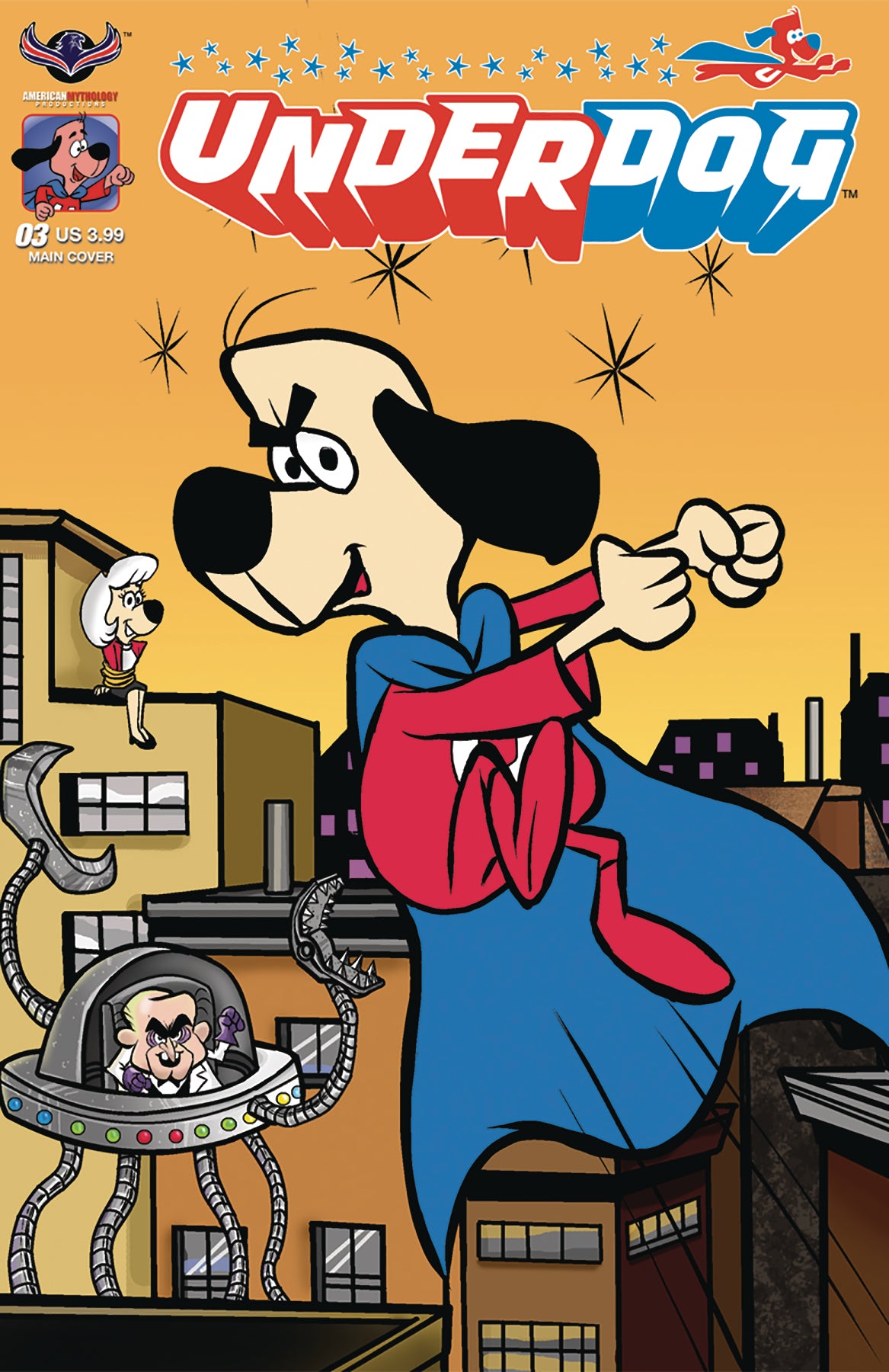 UNDERDOG #3 CVR A GREGORY MAIN COVER