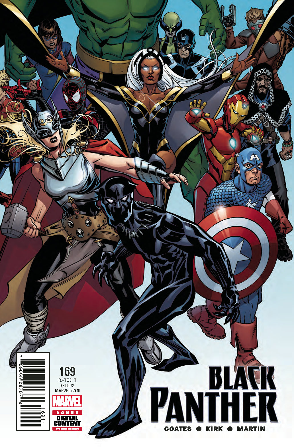 BLACK PANTHER #169 LEG COVER