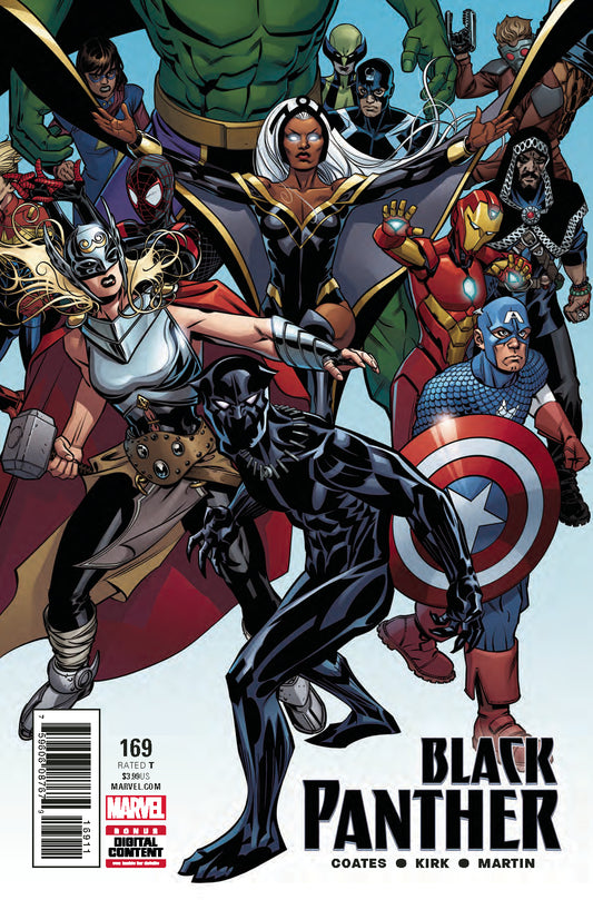 BLACK PANTHER #169 LEG COVER