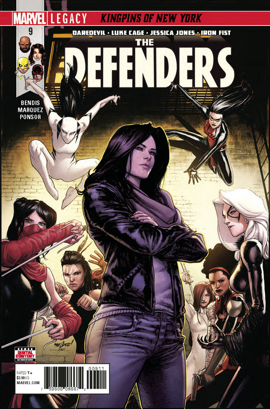DEFENDERS #9 LEG COVER