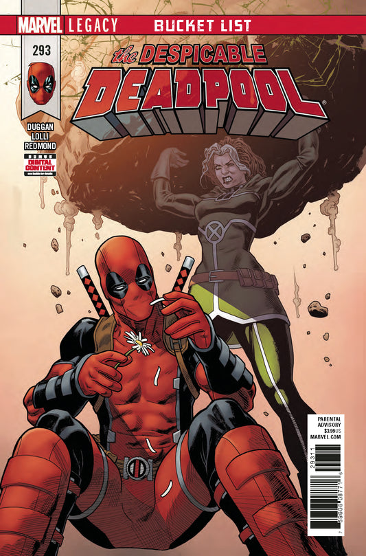 DESPICABLE DEADPOOL #293 LEG COVER