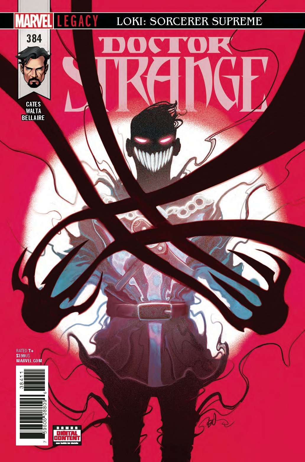 DOCTOR STRANGE #384 LEG COVER
