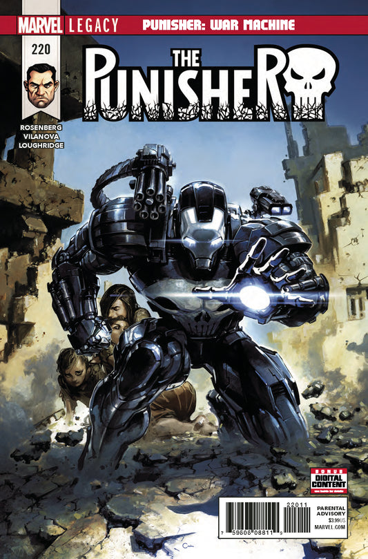 PUNISHER #220 LEG COVER