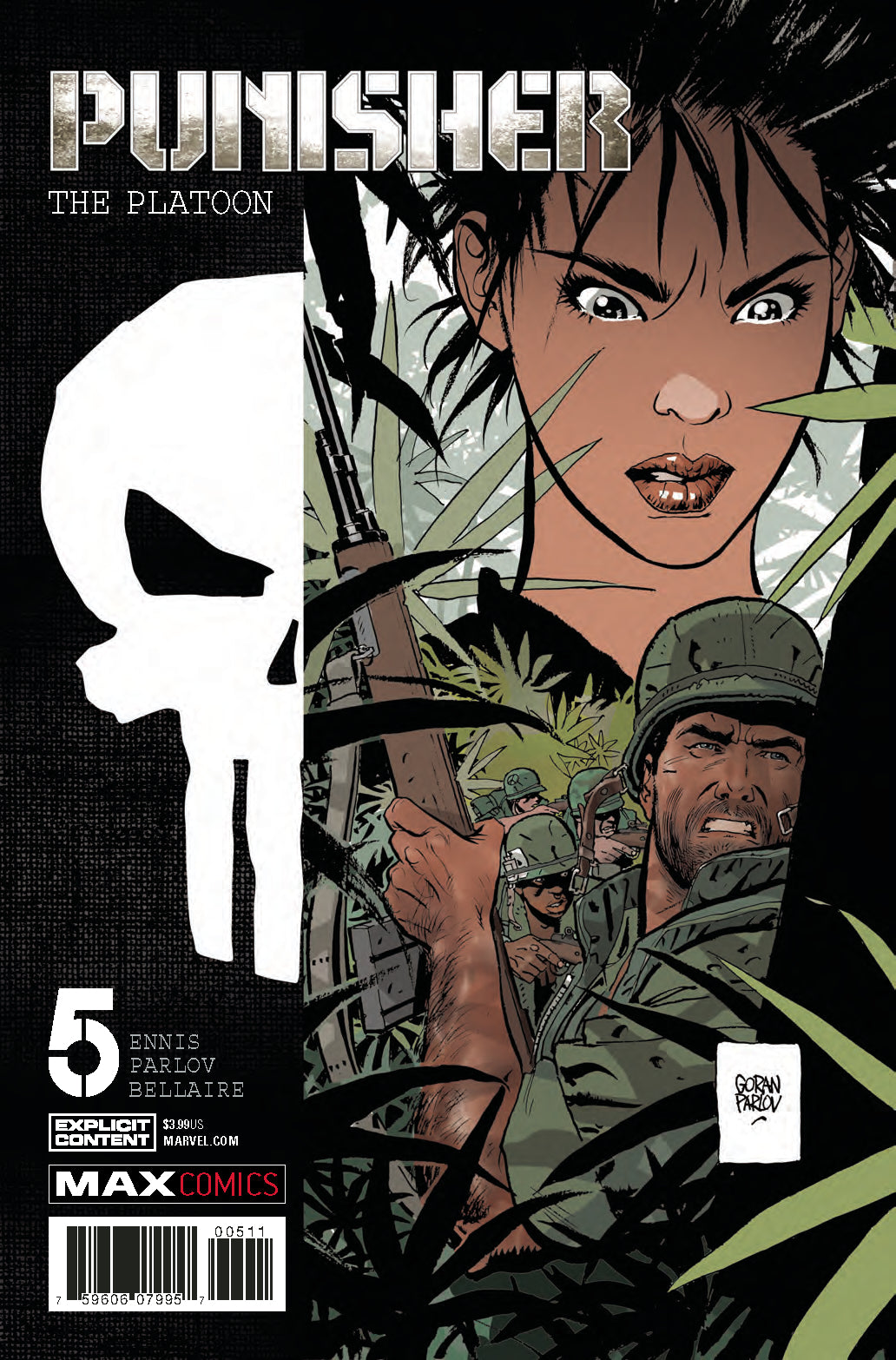 PUNISHER PLATOON #5 (OF 6) (MR) COVER