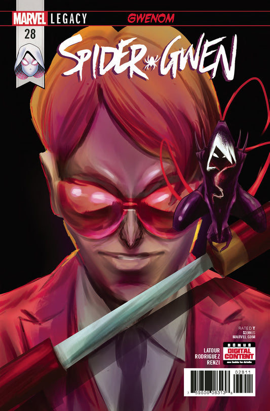 SPIDER-GWEN #28 LEG COVER