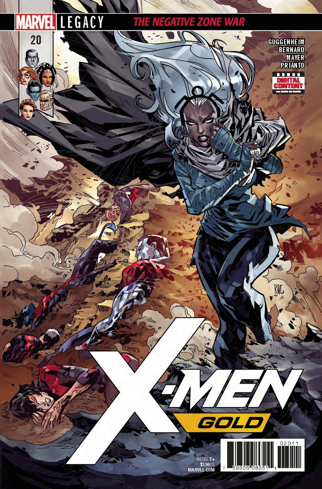 X-MEN GOLD #20 LEG COVER
