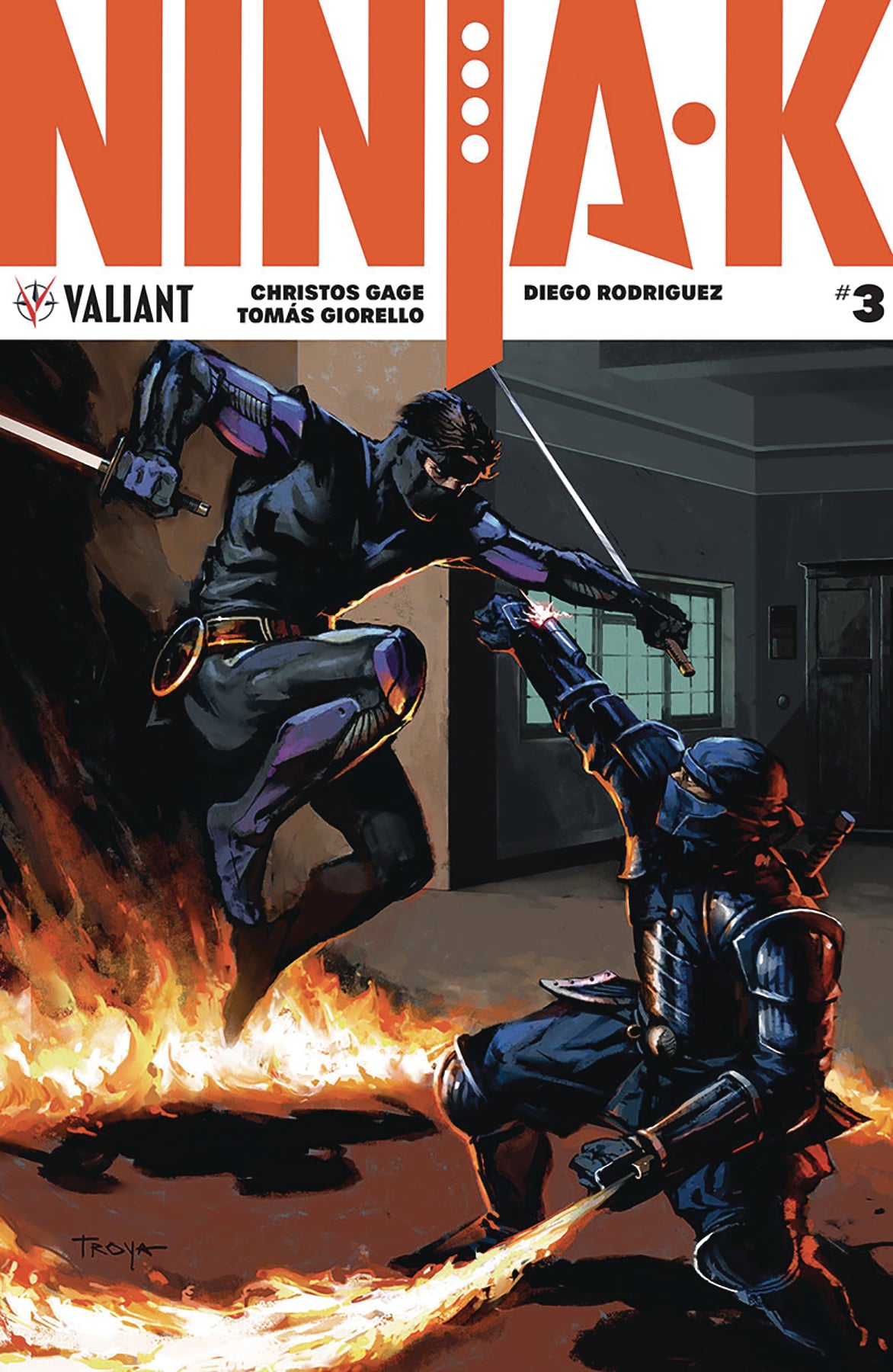 NINJA-K #3 CVR B TROYA COVER