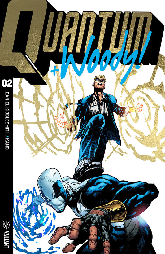QUANTUM & WOODY (2017) #2 CVRB ULTRA FOIL SHAW (NET) COVER