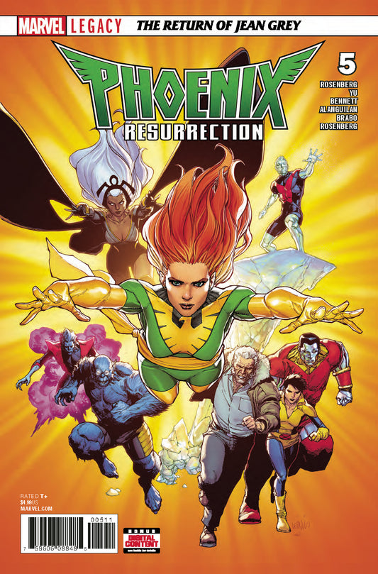 PHOENIX RESURRECTION RETURN JEAN GREY #5 (OF 5) LEG COVER