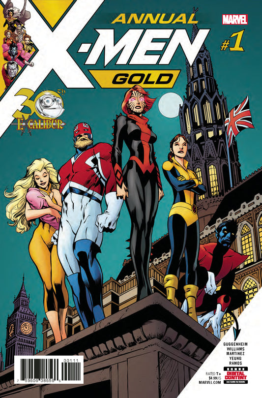 X-MEN GOLD ANNUAL #1 LEG COVER