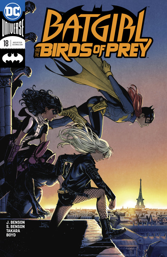 BATGIRL AND THE BIRDS OF PREY #18 VAR ED COVER