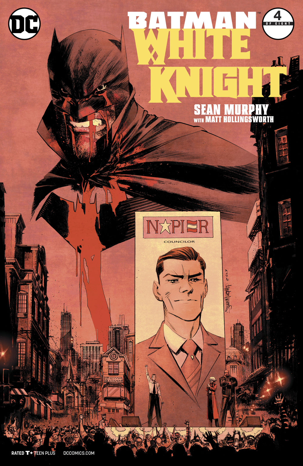 BATMAN WHITE KNIGHT #4 (OF 8) COVER