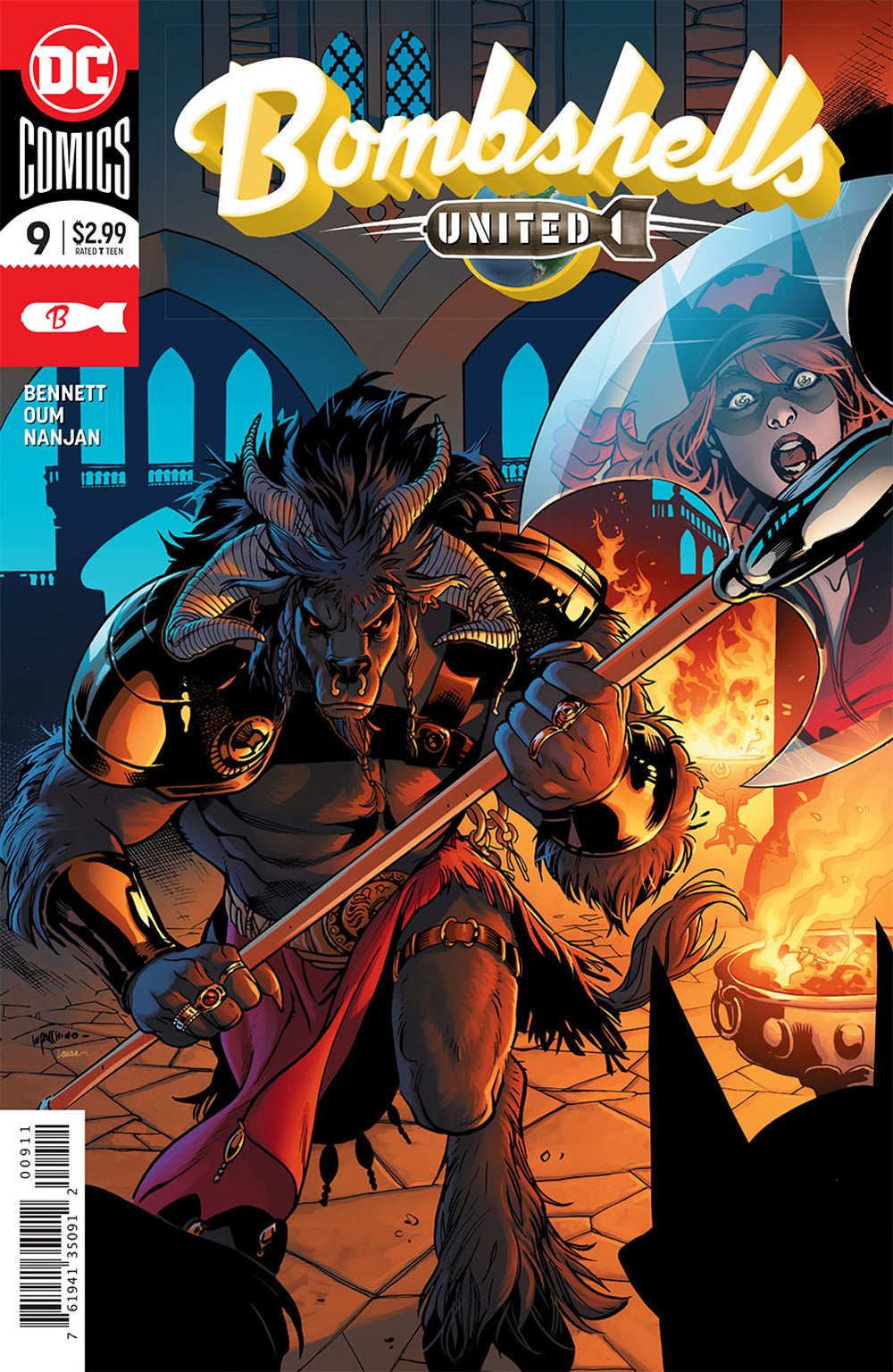 BOMBSHELLS UNITED #9 COVER