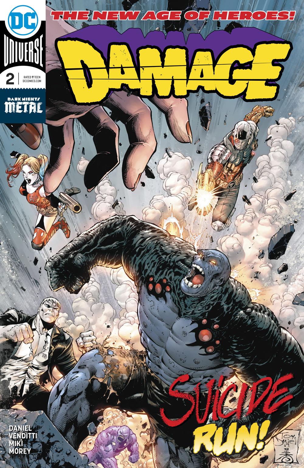 DAMAGE #2 COVER