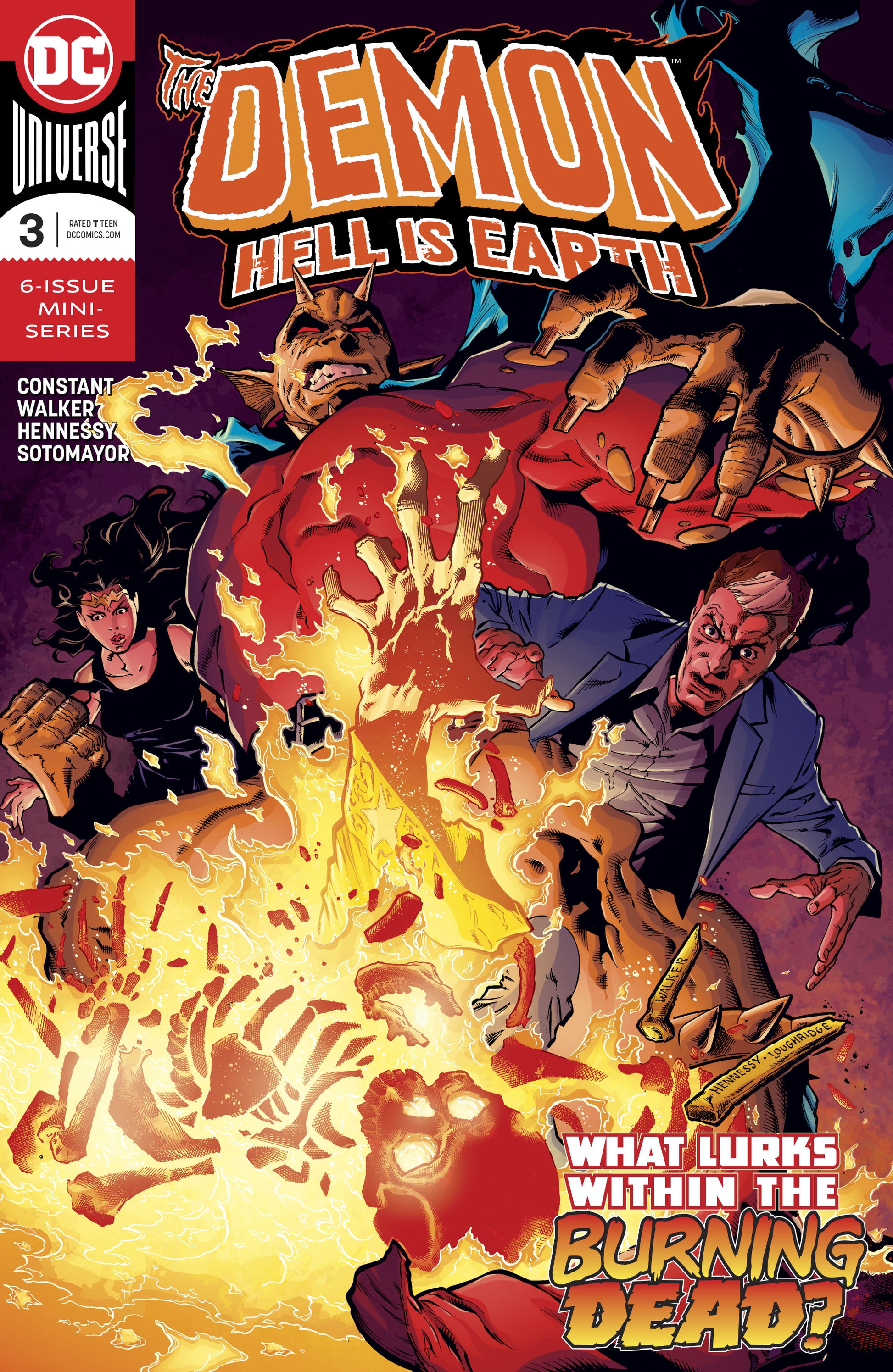 DEMON HELL IS EARTH #3 (OF 6) COVER