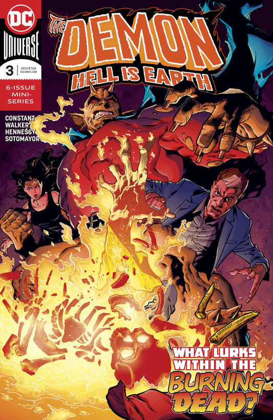 DEMON HELL IS EARTH #3 (OF 6) COVER