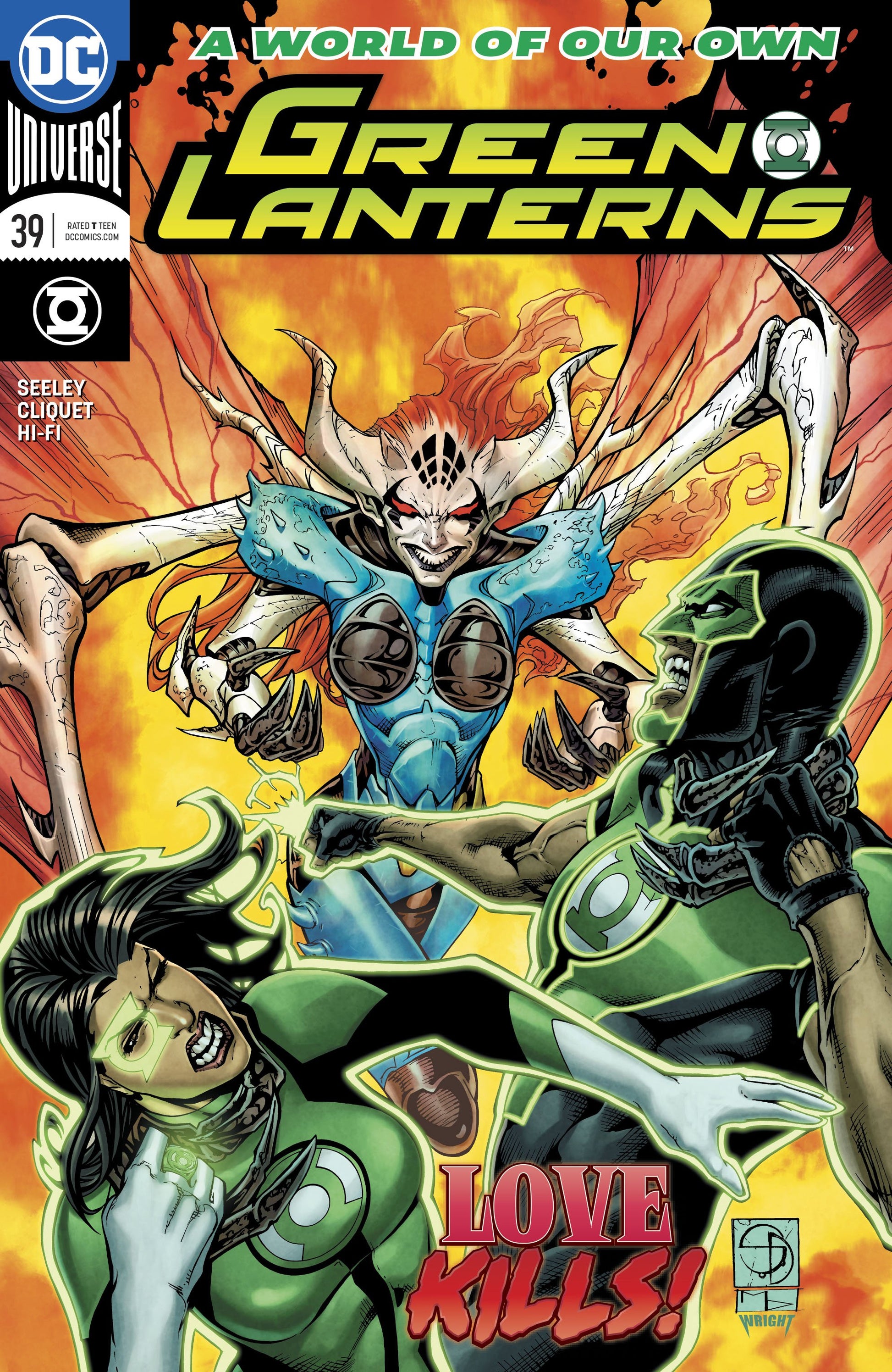 GREEN LANTERNS #39 COVER